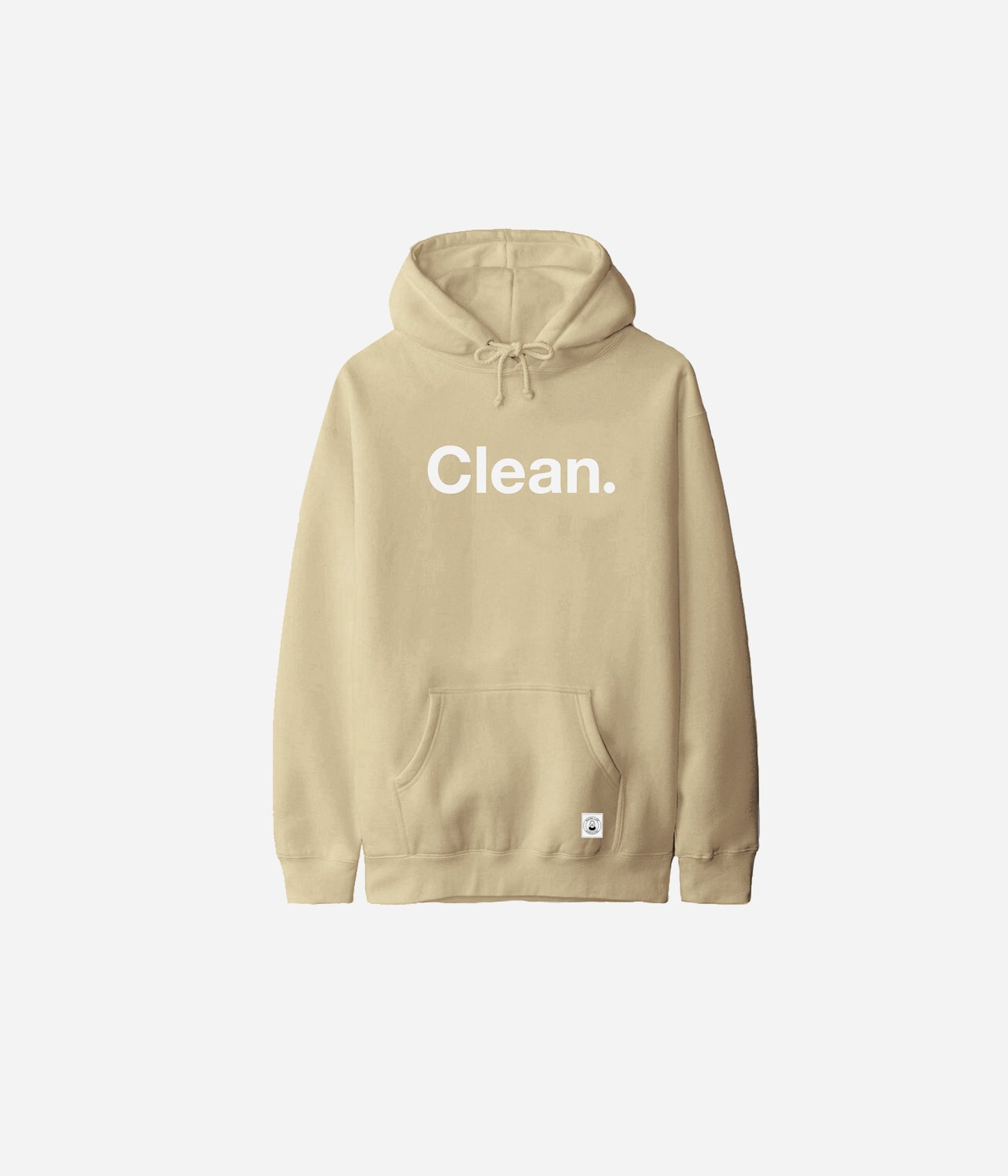 Felpa con cappuccio Clean