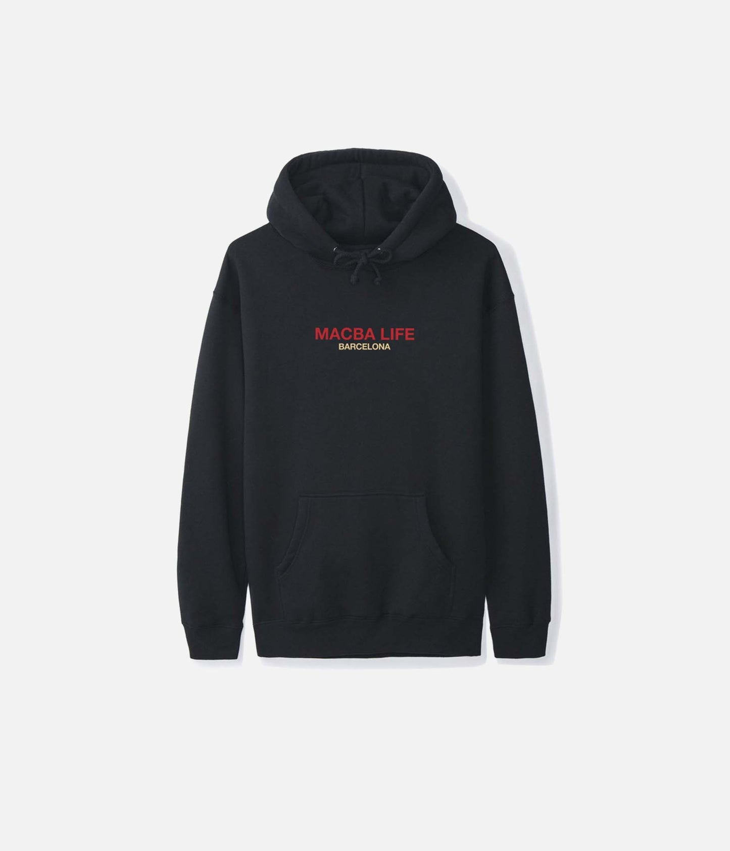 Outline Black Hoodie