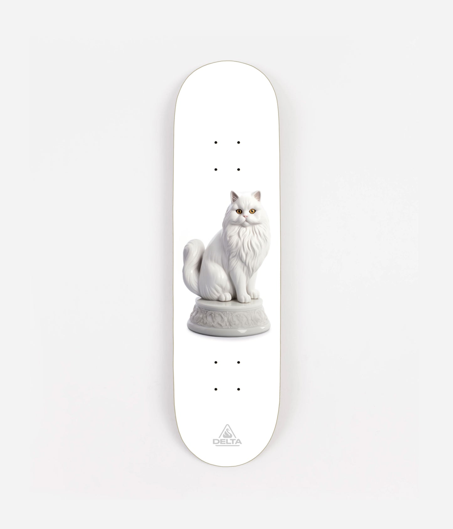 Grandma Cat White 8.0"